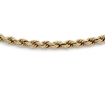9ct Gold 24.8g 18 inch Rope Chain